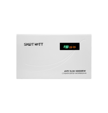 Стабилизатор напряжения настенный SMARTWATT AVR SLIM 5000RW  4512020310005  SMARTWATT