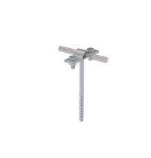 Держатель для прутка  5-10 мм вкручиваемый L500 мм INOX304  DPV-L500-D5-10 INOX304  КМ-профиль