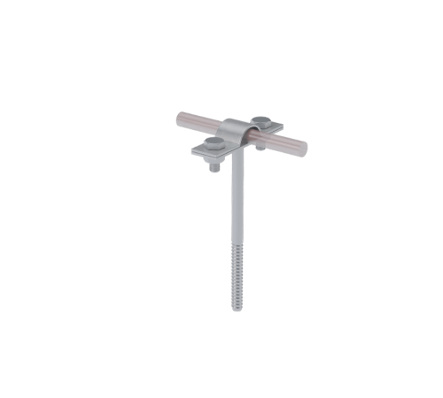 Держатель для прутка  5-10 мм вкручиваемый L250 мм  DPV-L250-D5-10  КМ-профиль