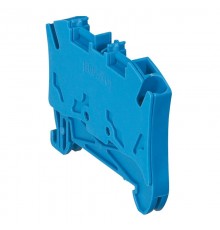 Пружинная клемма Viking 3 - однополюсная - 1 вход/1 выход - шаг 6 мм - синий  037201  Legrand