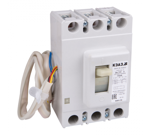 Выключатель автоматический ВА04-36-331810-400А-4000-690AC-НР110AC/DC-УХЛ3  149483  КЭАЗ