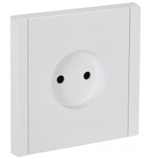 FORTE&PIANO Розетка без заземления, без шторок в/к 10А FP218 белый  FP-R10-10-K01  IEK