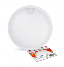 Светильник светодиодный пылевлагозащищенный для ЖКХ СПП-Д-КРУГ 12Вт 230В 6500К 960Лм с ДД IP65  4690612032818  IN HOME