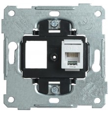 BOLERO Розетка телефонная RJ12 РТ12-1-Б  ETB10-01  IEK