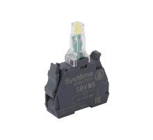Световой блок желтый LED 24В DC  SBVB5  SE