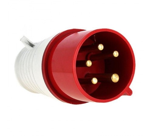Вилка переносная 015 3Р+РЕ+N 16А 380В IP44 EKF PROxima  ps-015-16-380  EKF