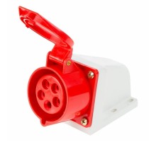 Розетка 115 стационарная 3Р+РЕ+N 16А 380В IP44  11-8911  REXANT