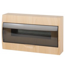 Корпус пластиковый навесной  ECO VILLAGE ЩРН-П-18 IP41 сосна   Б0055548  ЭРА