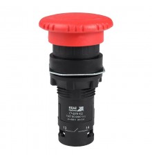 Кнопка аварийного останова OptiSignal Compact D22 C7-ESTR-411 красная 1НО+1НЗ XB7ES545P  362124  КЭАЗ
