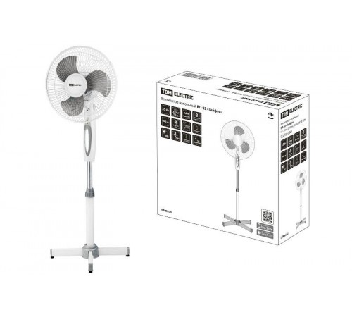 Вентилятор напольный ВП-02 "Тайфун" H1,20 м, D40 см, 35 Вт, 230 В  SQ2701-0005  TDM