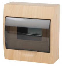 Корпус пластиковый навесной  ECO VILLAGE ЩРН-П-08 IP41 сосна   Б0055545  ЭРА