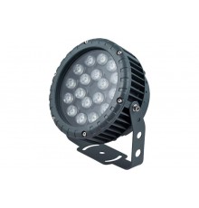 Прожектор архитектурный светодиодный LL-885 D230xH260 IP65 36W 85-265V RGB угол 24 градуса  32148  FERON