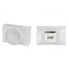 Тройник соединитель прямоугольного воздуховода с круглым, 55х110/D100  SQ1807-1733  TDM