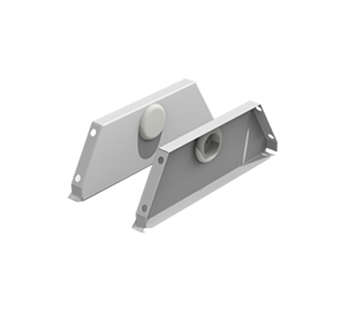 Крышка торцевая с разъемом для подключения светильников серии Supermarket (2 шт в комплекте)  V4-R0-00.0007.SU0-0001  VARTON