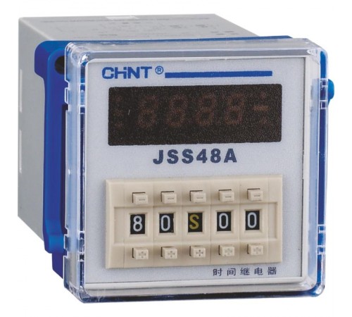 Реле времени JSS48A 11--контактный двух групповой переключатель AC/DC100V~240V  300082  CHINT