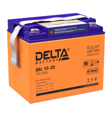 GEL 12-33 Delta Аккумуляторная батарея  4614010140008  DELTA