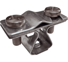 Держатель проводника круглого 8-10 мм, оцинк.90021Ezetek