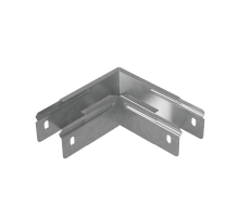 Угол горизонтальный 90 гр. прямой 50х50 мм "ПЛЮС" HD  PGLplus90-50-50 HD  КМ - профиль