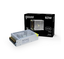 Блок питания для светодиодной ленты LED STRIP PS 60W 12V IP20  202003060  Gauss
