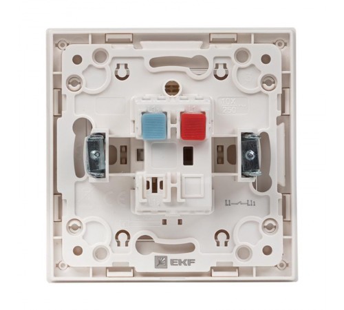 Стокгольм Выключатель 1-кл. 10А белый PROxima  EXV10-021-10  EKF