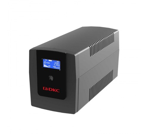 ИБП Info LCD, 1200 ВА, IEC C13 (4), USB + RJ45  INFOLCD1200I  DKC