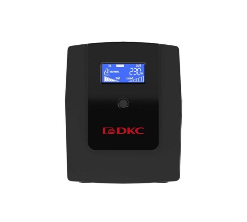 ИБП Info LCD, 1200 ВА, IEC C13 (4), USB + RJ45  INFOLCD1200I  DKC