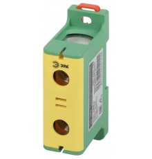 Клеммы силовые вводные КСВ  NO-224-133 (KE63.3) 35-150 мм желтая/зеленая "PE"  Б0065570  ЭРА