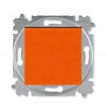 ABB Levit Оранжевый / дымчатый чёрный Выключатель 1-кл.  3559H-A01445 66W  2CHH590145A6066  ABB