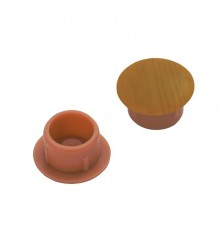Заглушка декоративная 14 мм дуб (30 шт) - пакет   108887  Tech-KREP