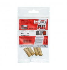 Анкер забиваемый латунный М8 (4 шт) - пакет ( 0,035 кг)  106746  Tech-KREP