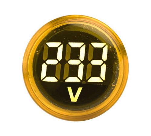 Индикатор значения напряжения желтый ED16-22VD  EKF PROxima  ed16-22vd-y  EKF
