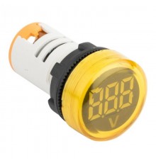 Индикатор значения напряжения желтый ED16-22VD  EKF PROxima  ed16-22vd-y  EKF