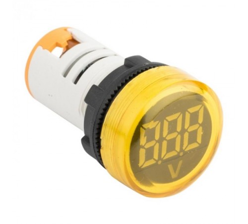 Индикатор значения напряжения желтый ED16-22VD  EKF PROxima  ed16-22vd-y  EKF