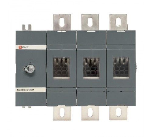 Рубильник 1250A 3P без рукоятки управления TwinBlock  tb-s-1250-3p  EKF