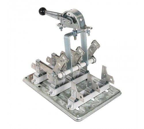 Разъединитель ПЦ-4 400А центральный привод, без ППН  pc-400  EKF