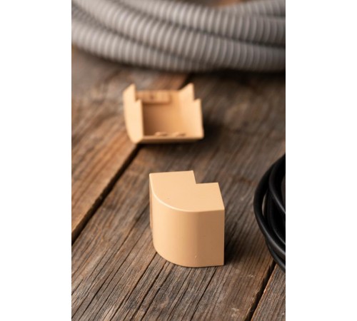 Угол внешний (40х25) (4 шт) Plast EKF PROxima   под светлое деревоobl-40-25x4EKF