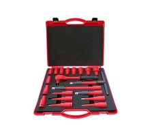 Набор электрика диэлектрический 1000В, 1/2", 20 пр., VDE, SHTOK  376270  КЭАЗ