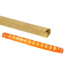 Кабель-канал 16х16 желтая сосна 3D (100м)  SQ0402-0603  TDM