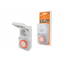 Таймер розеточный ТРМ-03-30мин/24ч-16А-IP44 (суточный, защита от влаги)  SQ1506-0004  TDM