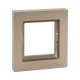 1 - местная рамка, IP44, шампань, пластик Эпика  UP1-FPC-01-44 EKF