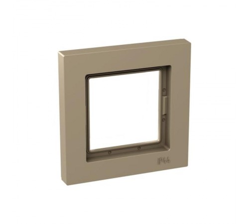 1 - местная рамка, IP44, шампань, пластик Эпика  UP1-FPC-01-44 EKF