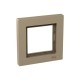 1 - местная рамка, IP44, шампань, пластик Эпика  UP1-FPC-01-44 EKF