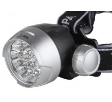 Фонарь налобный G17 17xLED Extra, 3хААА, бл  C0033485  ЭРА