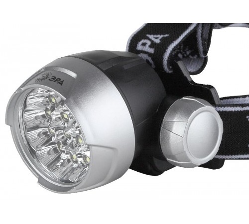 Фонарь налобный G17 17xLED Extra, 3хААА, бл  C0033485  ЭРА