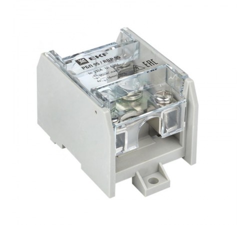 Блок распределительный проходной РБП 95 (1х95 - 4х16 мм2) 232/100 А EKF PROxima  RBP-95-100  EKF