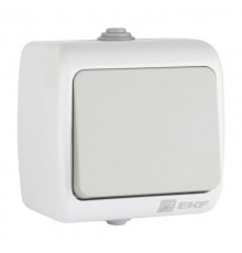 Мурманск Выключатель 1 -клавишный 10А IP54 серый EKF  EFV10-021-30-54  EKF
