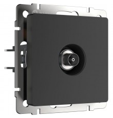 ТВ-розетка оконечная (черный матовый) Werkel W1183008  a051612  Werkel