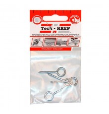 Шуруп-кольцо 3,5х30 (4шт) - пакет  103893  Tech-KREP