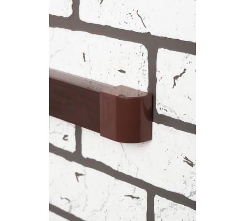 Заглушка (25х25) (4 шт) Plast EKF PROxima  под темное дерево    ecd-25-25x4   EKF 