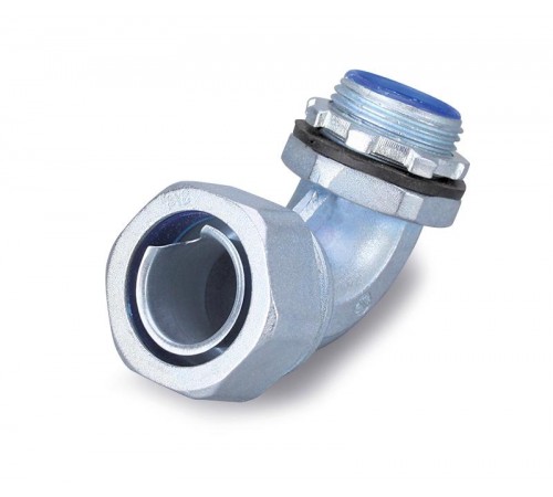 Муфта вводная (90°) для металлорукава с резьбой "G" ВМ(90)-20  61380  Fortisflex